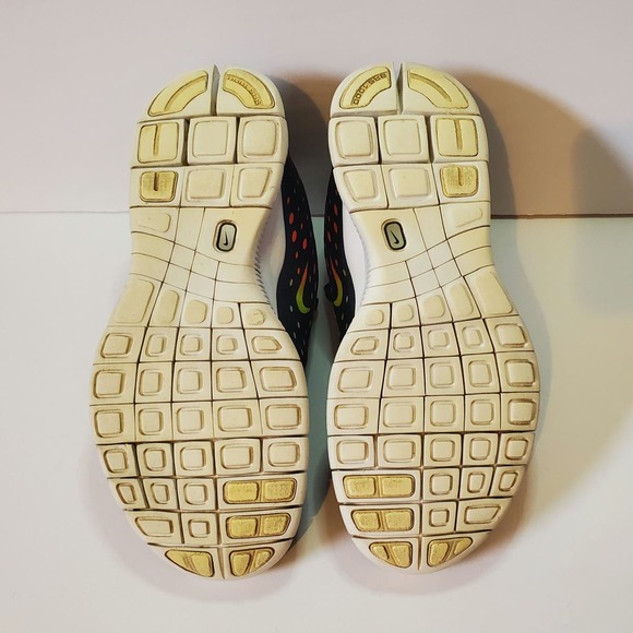 🌸2 For $15🌸 Nike Free Express Black/Multi - US Size 5Y (Women's 6.5) Sneakers - Picture 8 of 9